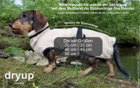 Fit4Dogs - Hundebademantel dryup Cape Dackel sand