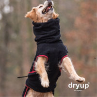 Fit4Dogs - Hundebademantel dryup cape Schwarz