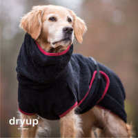 Fit4Dogs - Hundebademantel dryup cape Schwarz