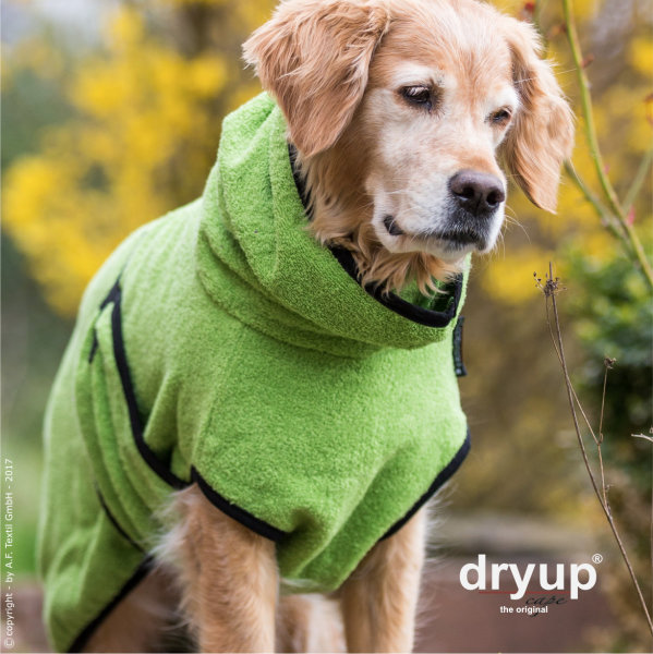 Fit4Dogs - Hundebademantel dryup cape Kiwi