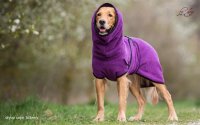 Fit4Dogs - Hundebademantel dryup cape Billberry XL 70cm