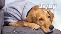 Fit4Dogs - Hundebademantel dryup cape Royal Silver