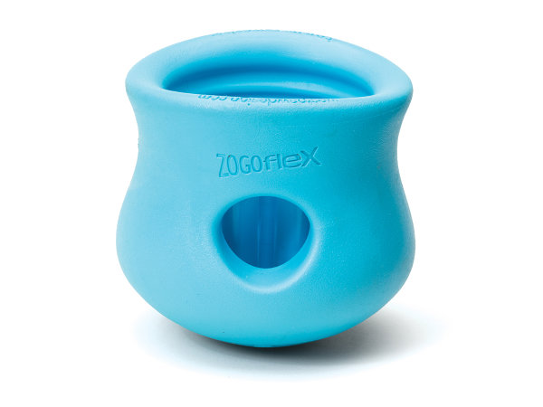 West Paw Zogoflex Hundespielzeug Toppl blau L - 10cm