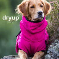 Fit4Dogs - Hundebademantel dryup cape Pink