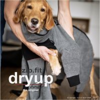 Fit4Dogs - Hundebademantel dryup body zip.fit