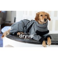 Fit4Dogs - Hundebademantel dryup body zip.fit