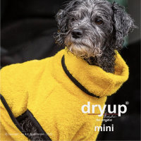 Fit4Dogs - Hundebademantel dryup cape Yellow