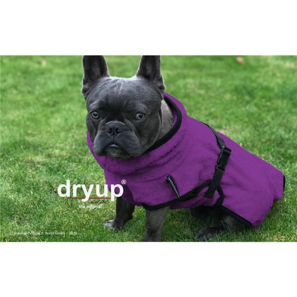 Fit4Dogs - Hundebademantel dryup Cape Mops Billberry