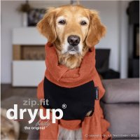 Fit4Dogs - Hundebademantel dryup body zip.fit Brick